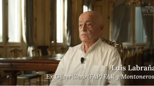 Quién es Luis Labraña, el exguerrillero que sale en el video del gobierno de Javier Milei sobre el 24 de marzo