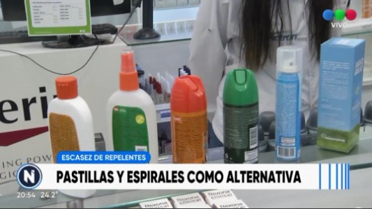 Gran demanda de repelentes en farmacias