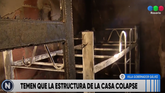 Se incendió una casa y las pérdidas fueron totales
