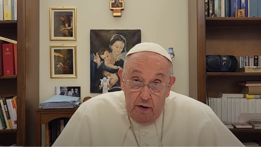 El Papa Francisco dio un mensaje para Rosario