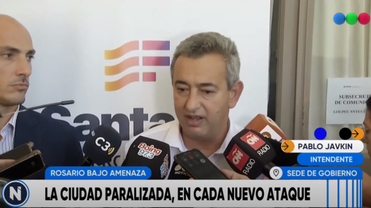 Javkin: "No me pidan detalles operativos porque a veces desemboca en nuevos hechos"