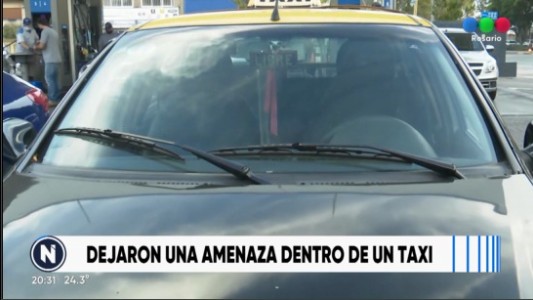 Nueva amenaza a un taxi en Rosario