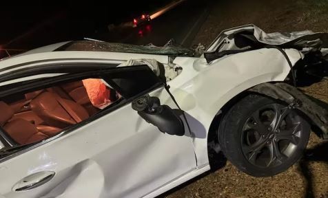 Un adolescente manejaba por la ruta, chocó y murieron un padre y su hijo de 8 años