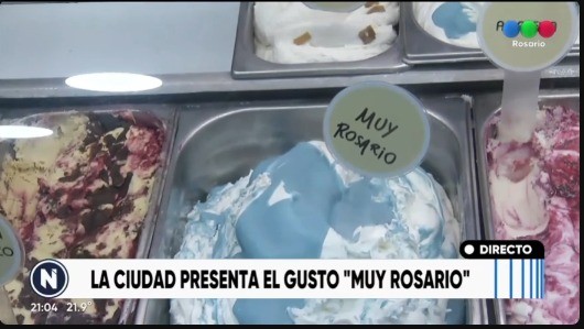 La ciudad tiene ahora gusto propio de helado: Muy Rosario