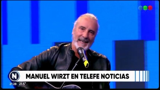 Manuel Wirzt: en vivo en Telefe Rosario