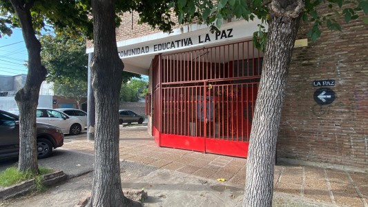Dejaron una amenaza en una escuela