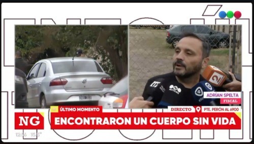 Encontraron un cuerpo en el estacionamiento de la distribuidora