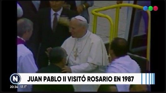 Se cumplieron 37 años de la visita de Juan Pablo II a Rosario