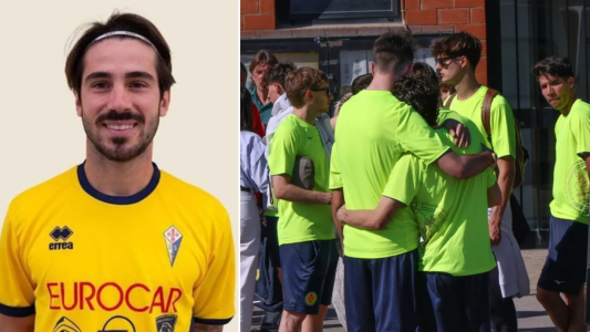Dolor en el fútbol italiano: murió un jugador de 26 años tras desplomarse en la cancha durante un partido
