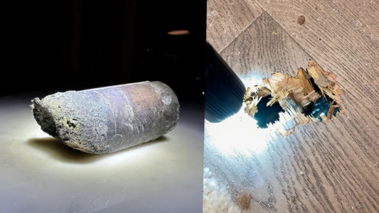 Un objeto atravesó el techo de su casa: la NASA confirmó que es un trozo de la Estación Espacial Internacional