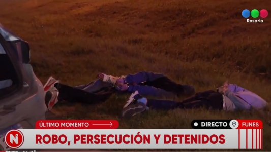 Robo y persecución de Rosario a Funes, hay 3 detenidos