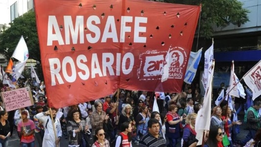 Amsafé Rosario suspende las actividades de este martes en apoyo a la Educación Pública