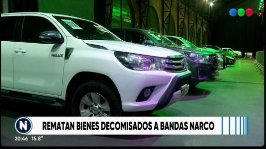 4500 inscriptos en la subasta de autos decomisados a bandas criminales