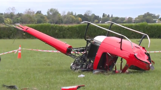 ¿Qué le pasó al helicóptero que cayó en Pueblo Esther?