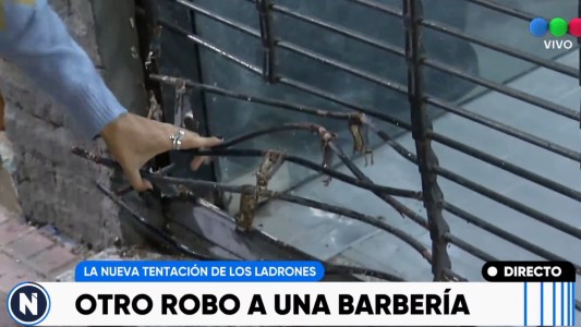 Robaron una barbería en zona norte y no pudieron trabajar