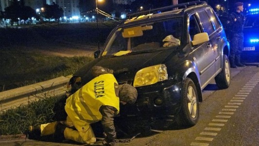 Accidente en Circunvalación: perdió el control del auto y chocó contra el guardarrail