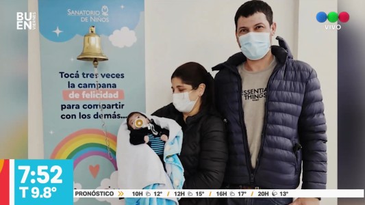 Exitoso trasplante hepático a un bebé prematuro en Rosario