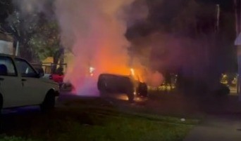 Nuevo incendio de un vehículo en Rosario