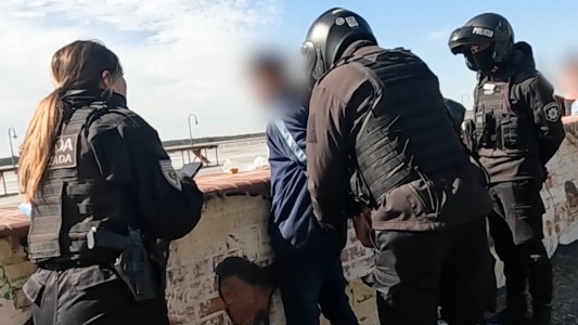 Video: la policía detuvo a un ladrón que protagonizó un robo en la costanera de Rosario
