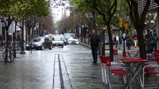 Rosario: jueves húmedo y con lluvía en la ciudad