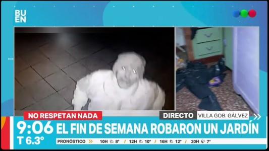 Robaron un jardín de infantes en Villa Gobernador Gálvez