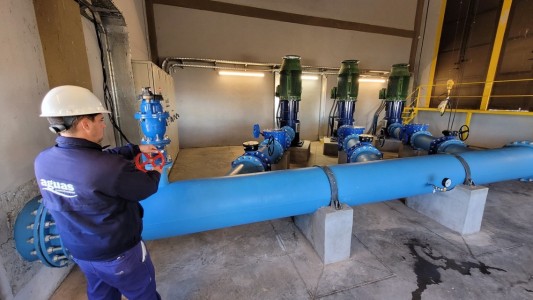 Assa informó que hay baja presión de agua en Rosario y Villa Gobernador Gálvez