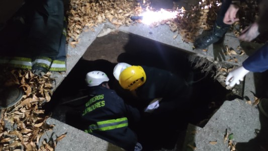 Rescataron a una mujer que cayó en un pozo en zona noroeste