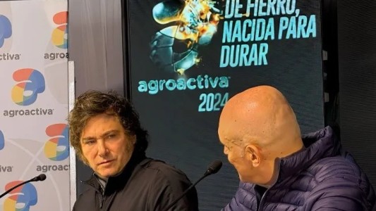 Milei en Santa Fe: “El país está saliendo”