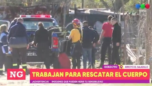 Tragedia: apareció un cuerpo en el saladillo