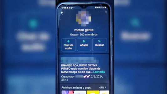 "Metan gente": otro caso en el que menores administraban una red de distribución de fotos sexuales