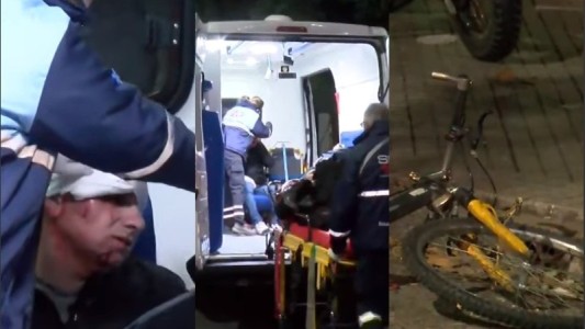 Distintos choques entre motos, bicicleta y taxi en la mañana de Rosario