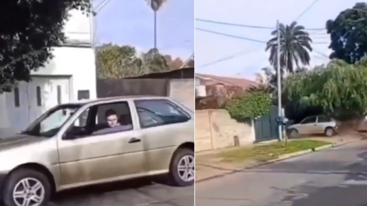 "El Toretto de Lavallol": se grabó manejando a alta velocidad, perdió el control y chocó contra un árbol