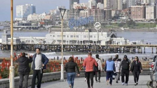 Frío polar: anuncian nevadas en la ciudad de Mar del Plata