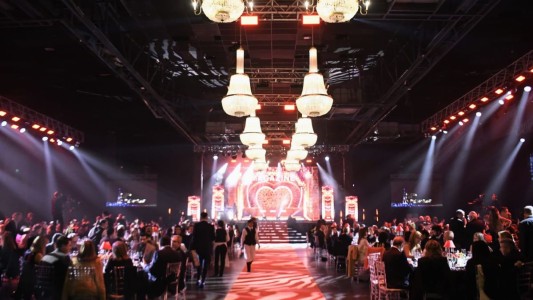 Telefe Rosario y los Magazine de festejo