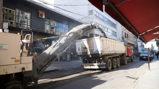 Plan de calles: el municipio intensifica los trabajos de repavimentación