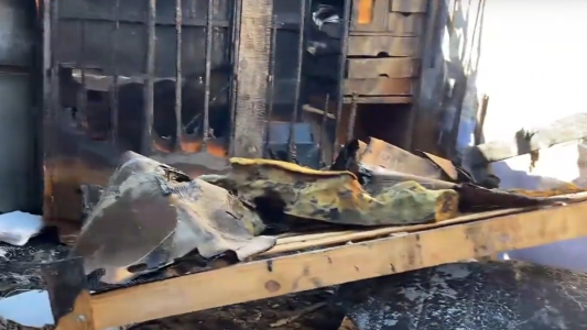 Barrio Olímpico: una familia perdió todo en su casa por un incendio