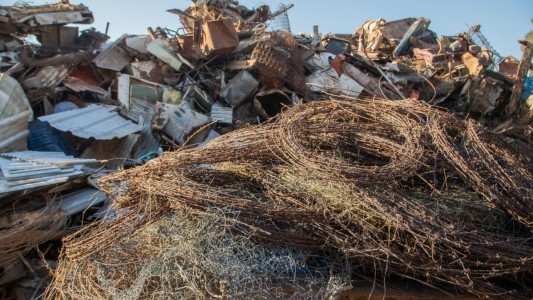 Incautaron 600 toneladas de metales en chatarrerías ilegales de Santa Fe