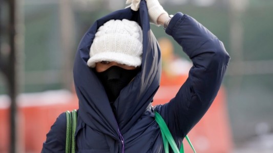 Tiempo frío en Rosario: la ciudad amaneció con sensación térmica bajo cero