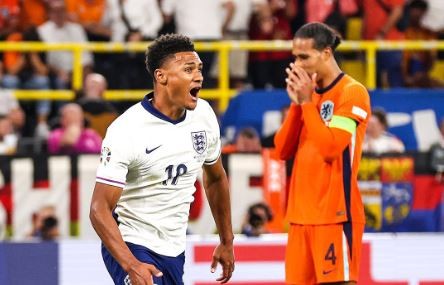 Inglaterra venció 2-1 a Países Bajos y jugará la final de la Eurocopa con España