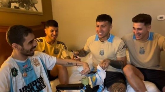 Julián Álvarez, Enzo Fernández y Exequiel Palacios le cumplieron el sueño a Juancito