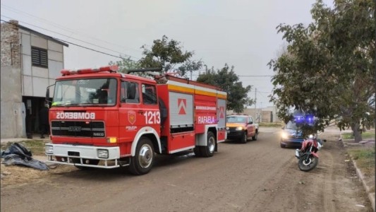 Un incendio en Rafaela dejó a tres menores con quemaduras de gravedad