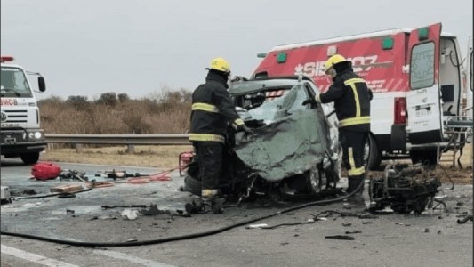 Un muerto por un choque en ruta 34