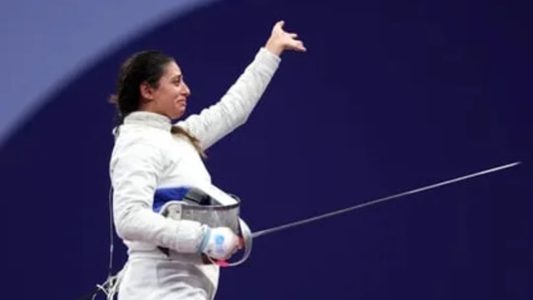 "Mi bebé y yo tuvimos un buen desafío": Esgrimista compitió embarazada de siete meses