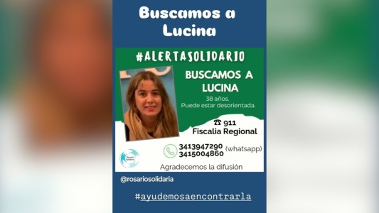 Piden colaboración para dar con el paradero de Lucina Laurino