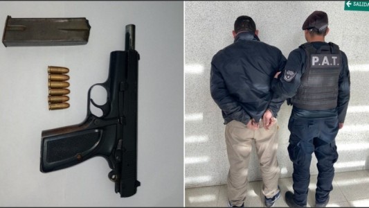 Detuvieron a un motochorro armado en zona oeste