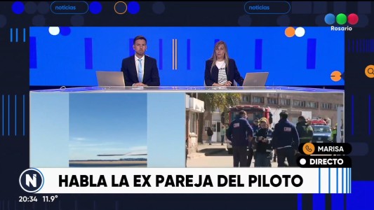Habló la ex pareja del piloto de la avioneta: "Era una persona impredecible"