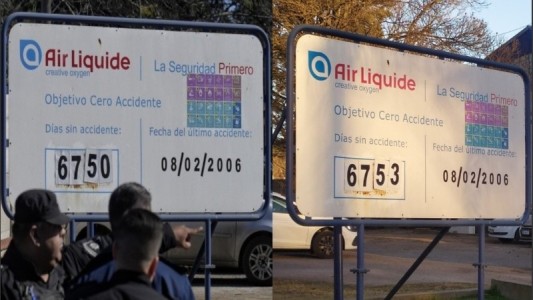 Air Liquide: ya se realizan las actividades con normalidad luego de que la avioneta se estrellara