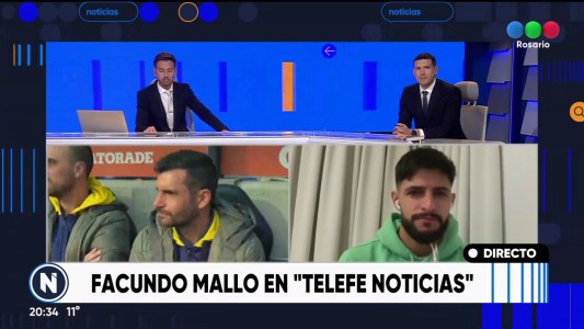 Facundo Mallo: "Estoy contento por el gol y de que el hincha haya disfrutado"