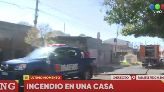 Otro incendio en una vivienda: rescataron a una mujer de 85 años