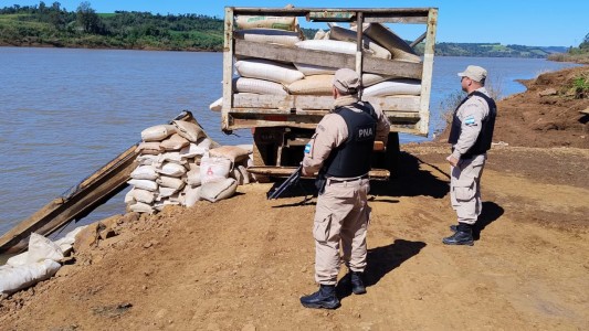 Prefectura Naval incautó más de 7.600 kilos de soja